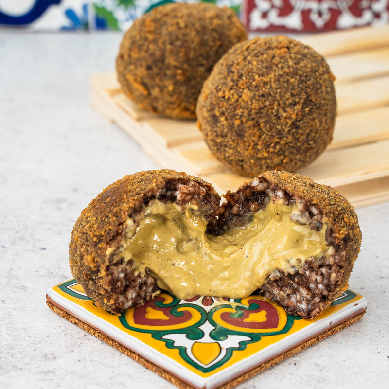 Arancini dolci al cioccolato e pistacchio 200g x 4 Pezzi