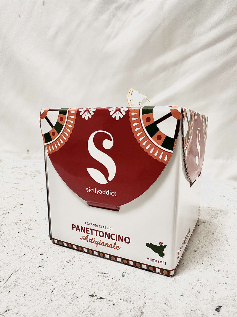 Panettoncino artigianale farcito al cioccolato al latte 150g