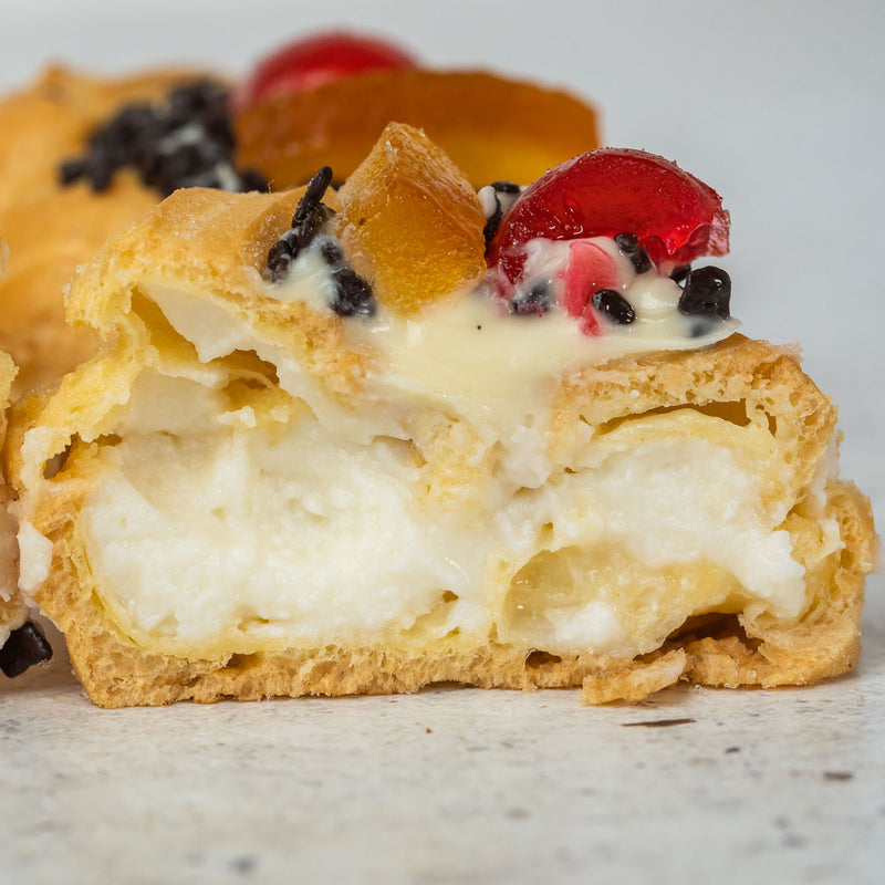 Zeppole al forno con ricotta