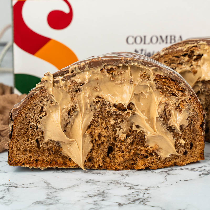 Colomba artigianale BUENISSIMA 1,3kg extrafarcita con 500g di crema dolcebueno